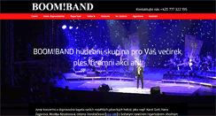 Desktop Screenshot of boomband.cz