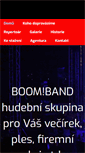 Mobile Screenshot of boomband.cz